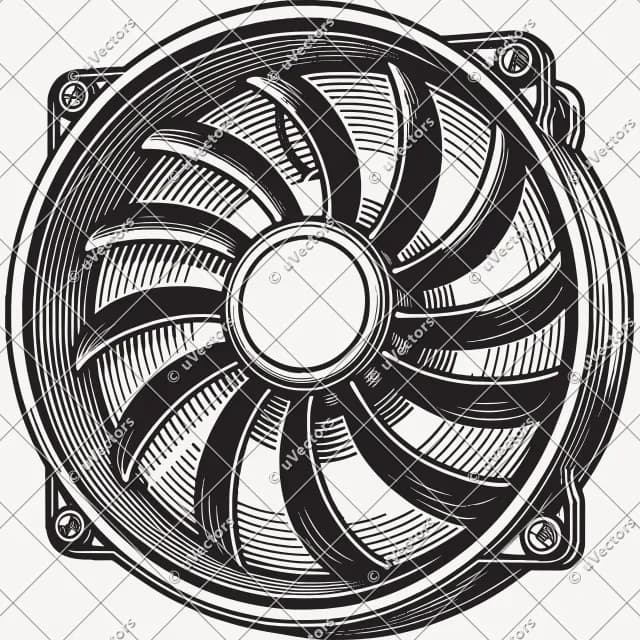 Computer Parts Design 42 SVG