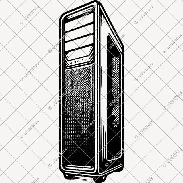 Computer Parts Design 9 SVG