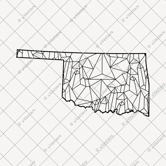 Lineart Oklahoma SVG