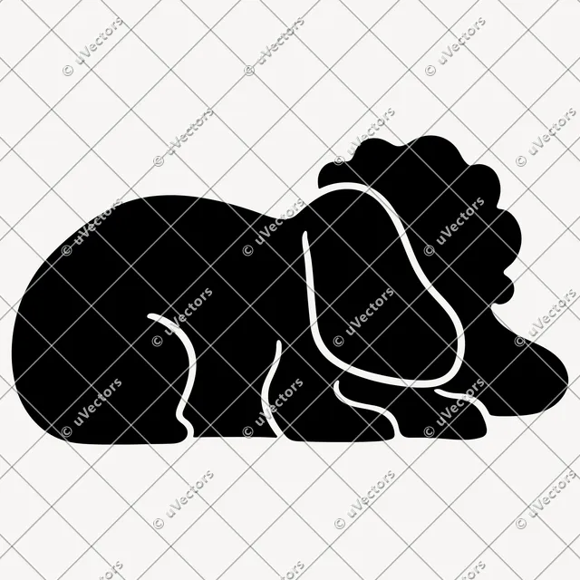 Poodle 50 Design 22 SVG