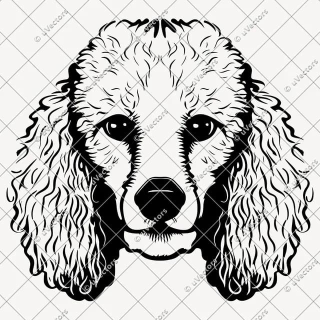 Poodle 50 Design 28 SVG