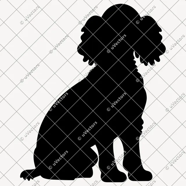 Poodle 50 Design 3 SVG