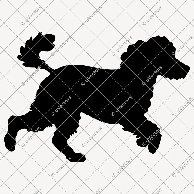 Poodle 50 Design 35 SVG