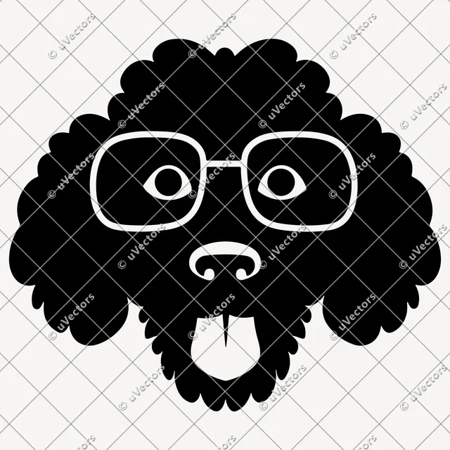 Poodle 50 Design 44 SVG