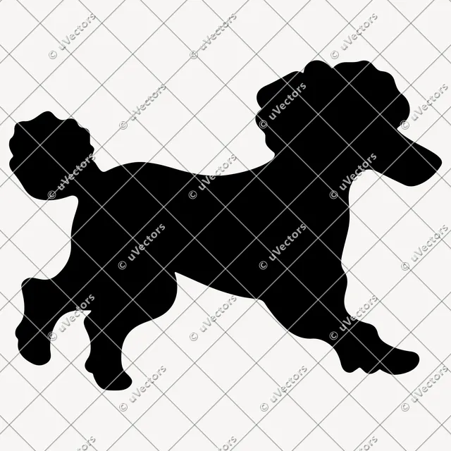 Poodle 50 Design 7 SVG