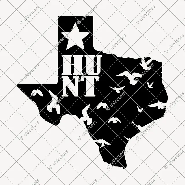 Texas 36 Skylines Included Design 19 SVG