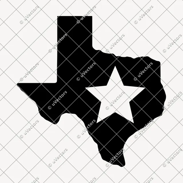 Texas 36 Skylines Included Design 21 SVG