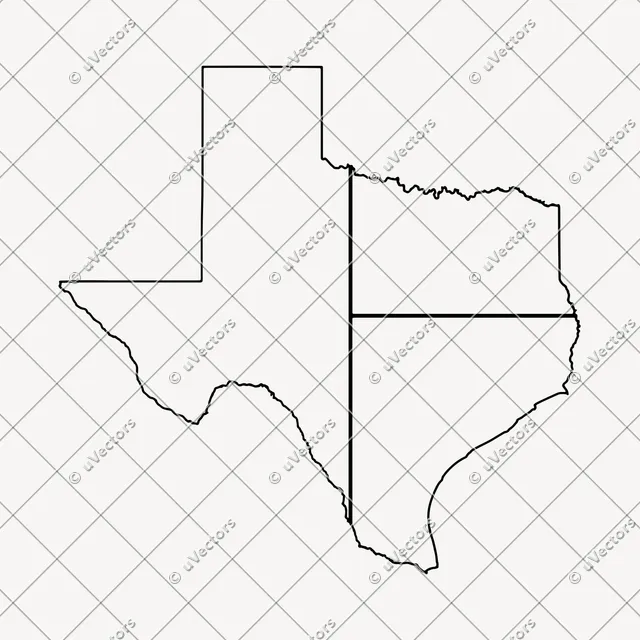 Texas 36 Skylines Included Design 27 SVG