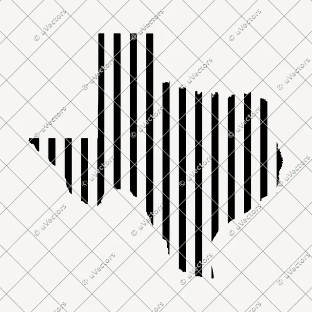 Texas 36 Skylines Included Design 29 SVG