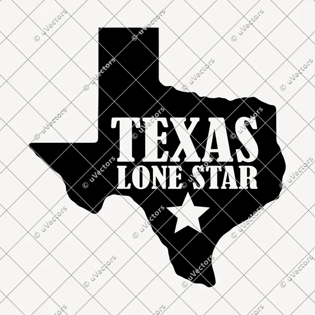 Texas 36 Skylines Included Design 31 SVG