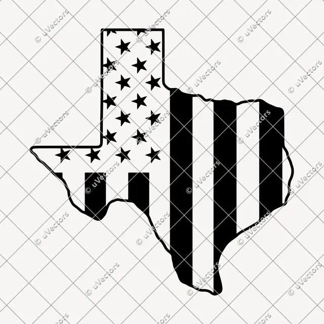 Texas 36 Skylines Included Design 36 SVG