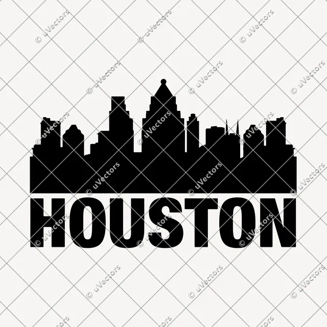 Texas 36 Skylines Included Design 4 SVG