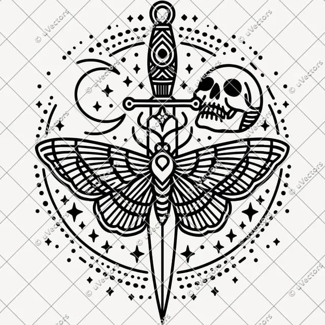 Traditional Tattoos Design 31 SVG