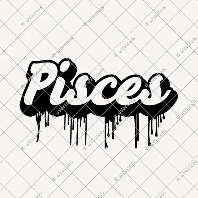 Zodiac Signs Pisces SVG